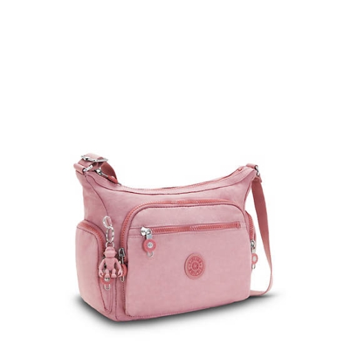 Beige Pink Kipling Gabbie Small Crossbody Bags | AE480XJSH