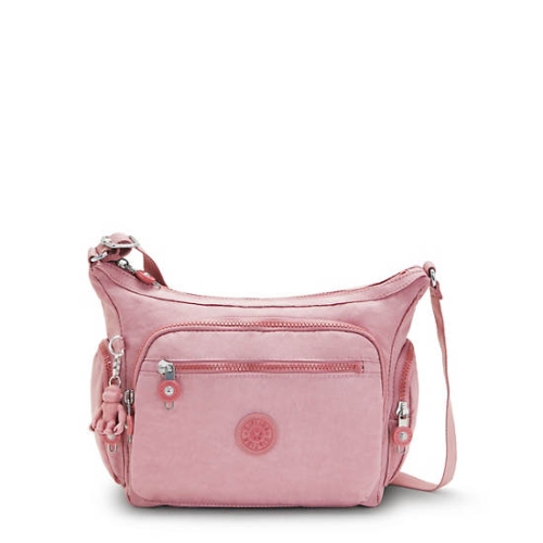 Beige Pink Kipling Gabbie Small Crossbody Bags | AE480XJSH