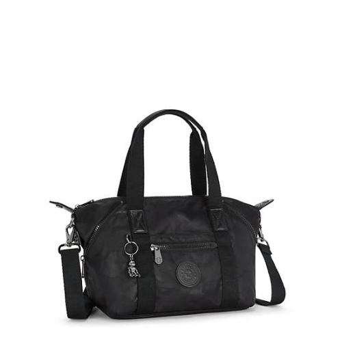 Black Camo Kipling Art Mini Iconic Shoulder Bags | AE186ZRTO