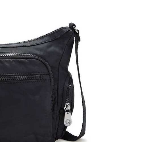 Black Camo Kipling Gabbie Small Crossbody Bags | AE431EMYO