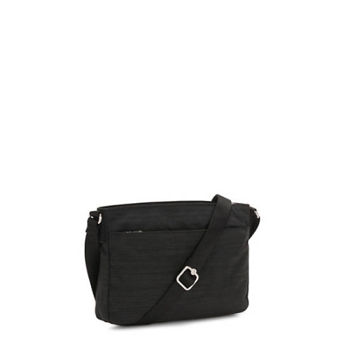 Black Kipling Abel Crossbody Bags | AE072HUIN