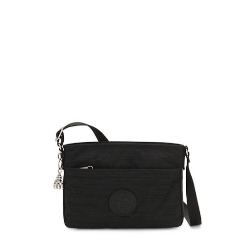 Black Kipling Abel Crossbody Bags | AE072HUIN