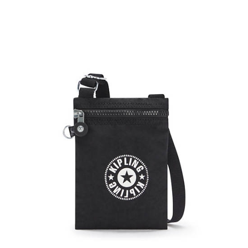 Black Kipling Afia Lite Mini Crossbody Bags | AE265LNGX