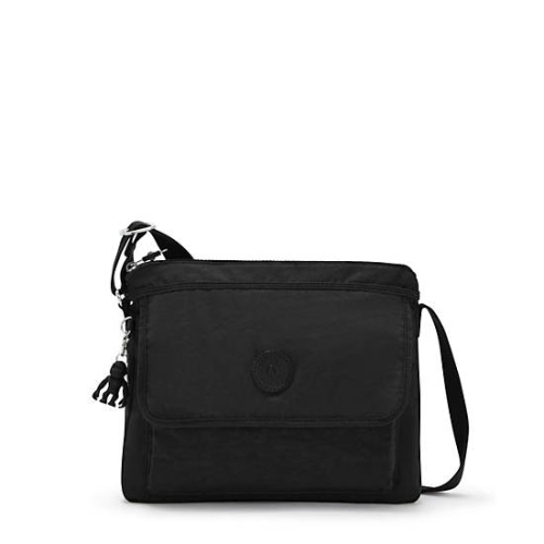 Black Kipling Aisling Crossbody Bags | AE397LNWU