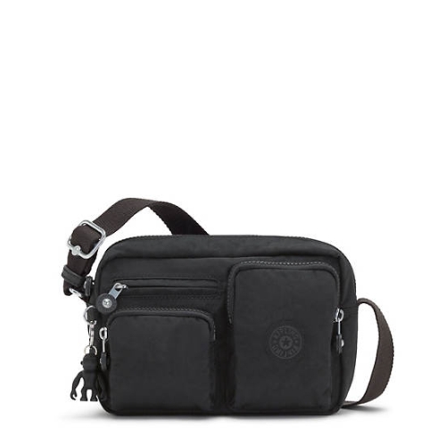 Black Kipling Albena Crossbody Bags | AE379QIVG