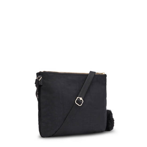 Black Kipling Ambrosia Crossbody Bags | AE592KOVD