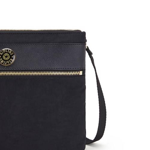 Black Kipling Ambrosia Crossbody Bags | AE592KOVD