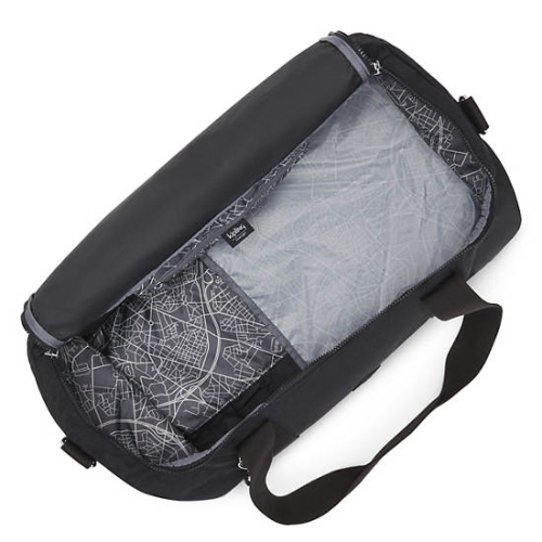 Black Kipling Argus Small Duffle Bags | AE568YECQ