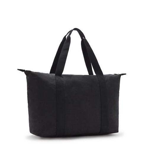 Black Kipling Art Medium Lite Tote Bags | AE157HWGP