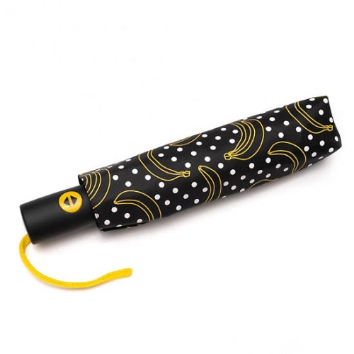 Black Kipling Auto Open Printed Umbrellas | AE298NUOZ