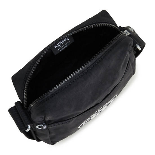 Black Kipling Chaz Crossbody Bags | AE293ZMVW