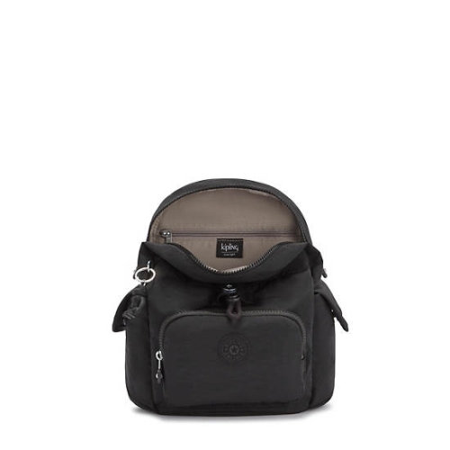 Black Kipling City Pack Mini Backpacks | AE528CMEZ