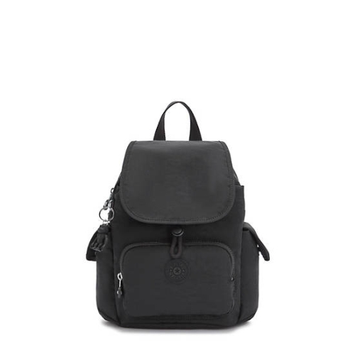 Black Kipling City Pack Mini Backpacks | AE528CMEZ