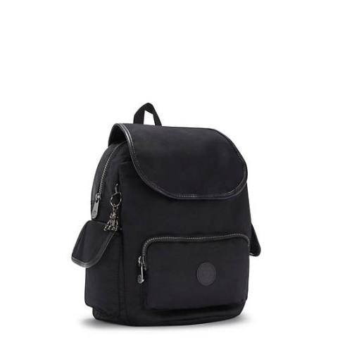 Black Kipling City Pack Small Classic Backpacks | AE206FJGP