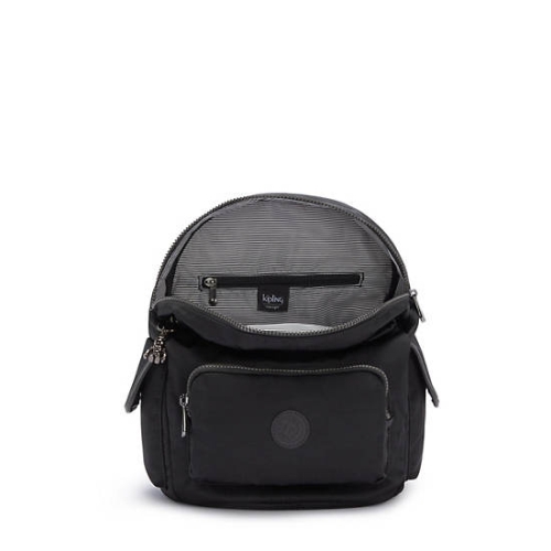 Black Kipling City Pack Small Classic Backpacks | AE206FJGP