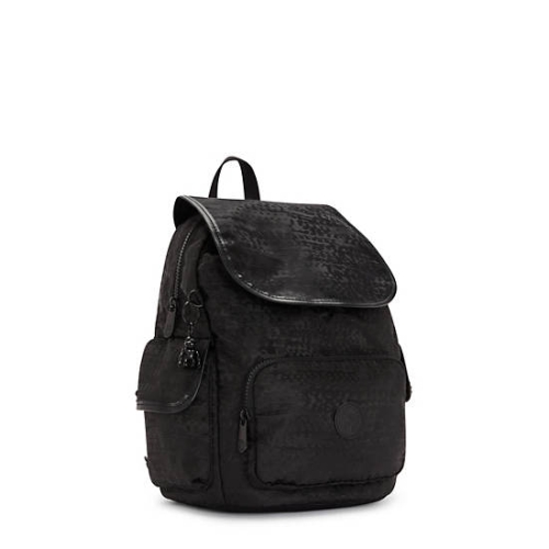 Black Kipling City Pack Small Classic Backpacks | AE409NPJC