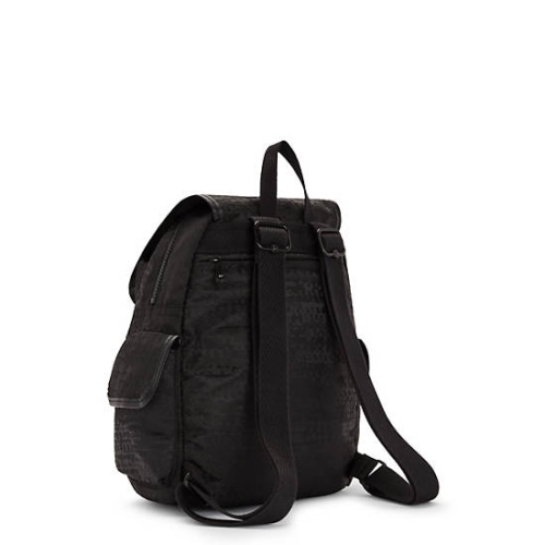 Black Kipling City Pack Small Classic Backpacks | AE409NPJC