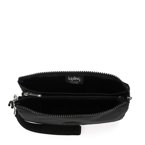 Black Kipling Creativity Extra Large Classic Wristlet Handbags | AE698AJBR