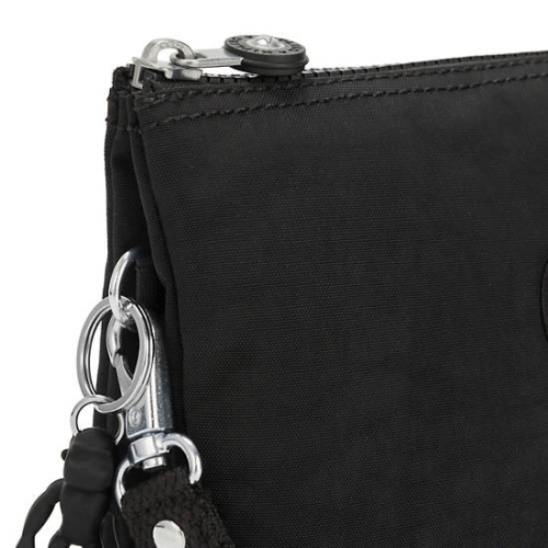 Black Kipling Creativity Extra Large Classic Wristlet Handbags | AE698AJBR