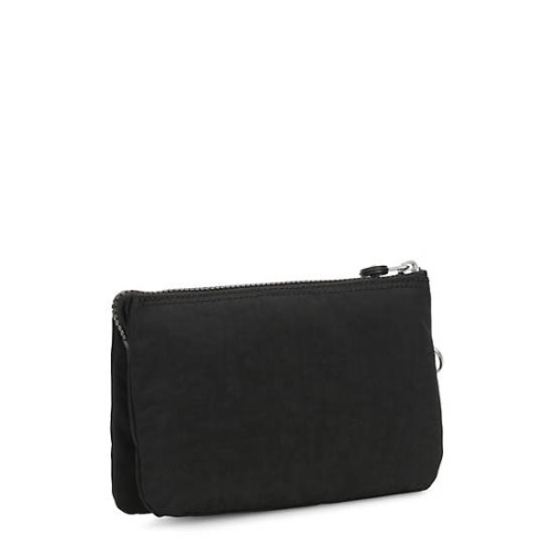 Black Kipling Creativity Extra Large Wristlet Pouches | AE723YUNS