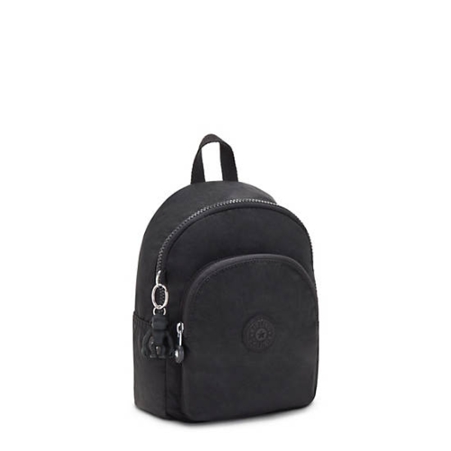 Black Kipling Curtis Compact Convertible Backpacks | AE821YIUA