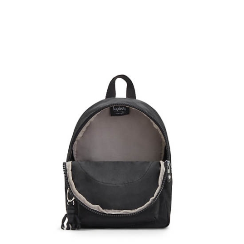 Black Kipling Curtis Compact Convertible Backpacks | AE821YIUA