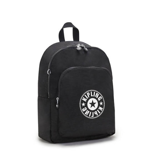 Black Kipling Curtis Medium Backpacks | AE730KZUO