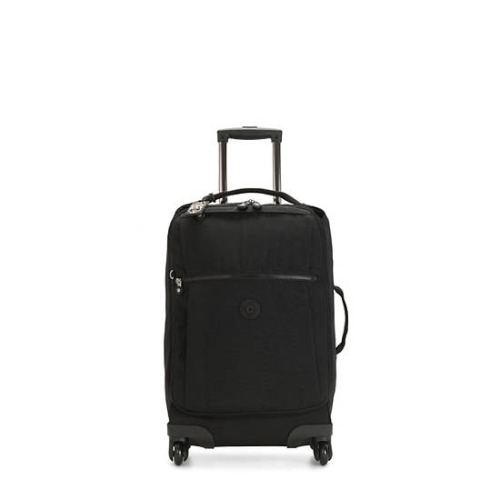 Black Kipling Darcey Small Carry-On Rolling Suitcases | AE047LQUZ