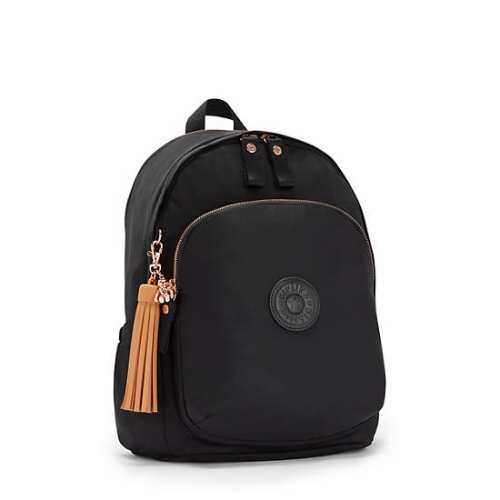 Black Kipling Delia Medium Backpacks | AE910IZYA