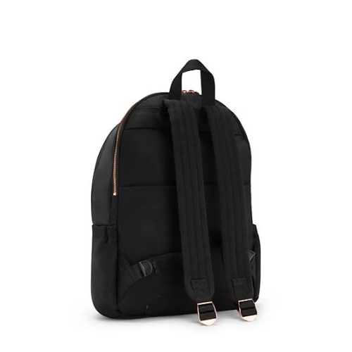 Black Kipling Delia Medium Backpacks | AE910IZYA