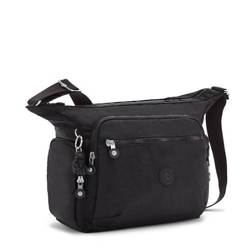 Black Kipling Gabbie Crossbody Bags | AE498VXHY