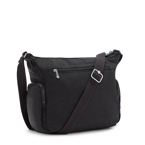 Black Kipling Gabbie Crossbody Bags | AE498VXHY