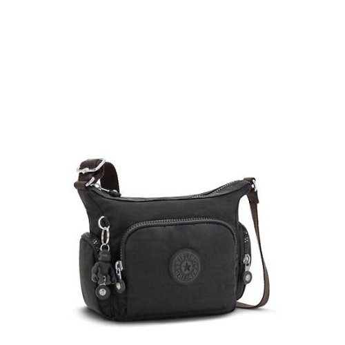 Black Kipling Gabbie Mini Crossbody Bags | AE463RYZV