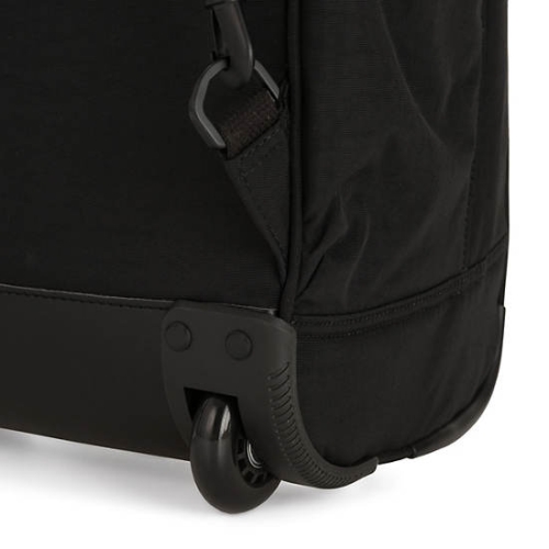 Black Kipling Gaze Large Rolling Backpacks | AE642CEJS