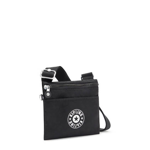 Black Kipling Gib Crossbody Bags | AE471KRWN