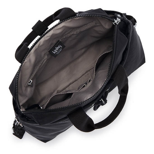 Black Kipling Goyo Medium Tote Backpacks | AE912QPRS