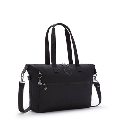 Black Kipling Ilia Tote Bags | AE648UJIB