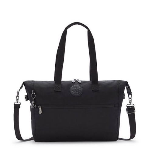 Black Kipling Ilia Tote Bags | AE648UJIB