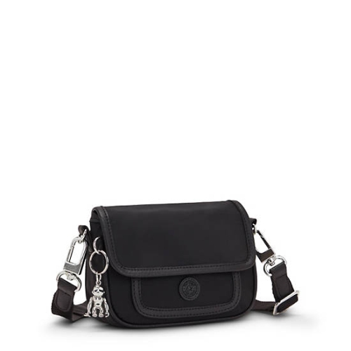 Black Kipling Inaki Small Crossbody Bag Handbags | AE705LWPY