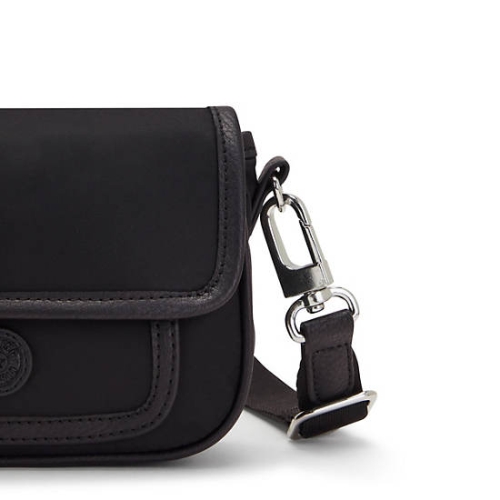 Black Kipling Inaki Small Crossbody Bag Handbags | AE705LWPY