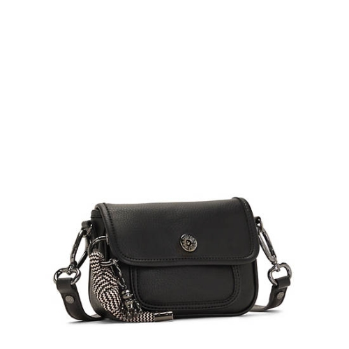 Black Kipling Inaki Small Crossbody Bags | AE846JFOP