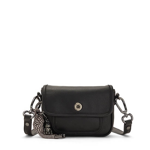 Black Kipling Inaki Small Crossbody Bags | AE846JFOP