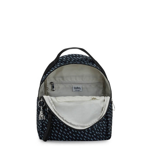 Black Kipling Kae Printed Backpacks | AE246BODN