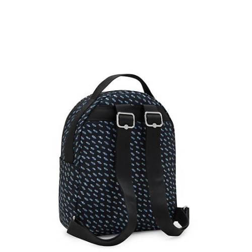 Black Kipling Kae Printed Backpacks | AE246BODN