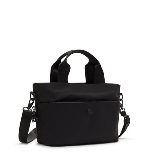 Black Kipling Minta Shoulder Bags | AE512OKEX