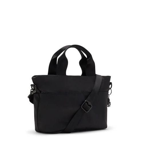 Black Kipling Minta Shoulder Bags | AE512OKEX