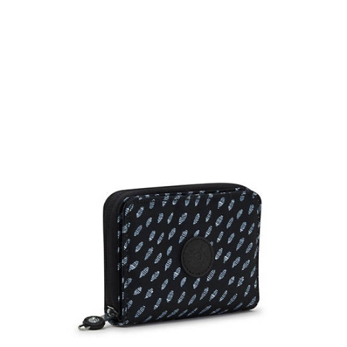 Black Kipling Money Love Printed Small Wallets | AE832DHOI