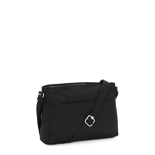 Black Kipling New Angie Crossbody Bags | AE613IXPT