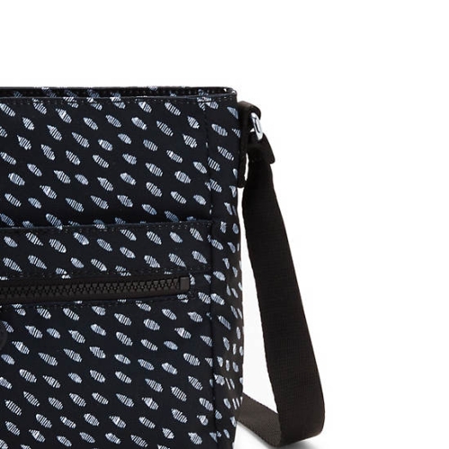 Black Kipling New Angie Printed Crossbody Bags | AE064UNWZ