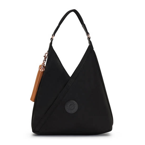 Black Kipling Olina Small Shoulder Bags | AE709KYHD